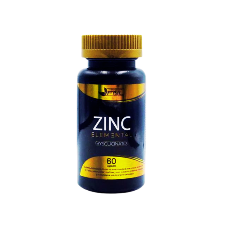 Zinc Elemental 60 Cápsulas